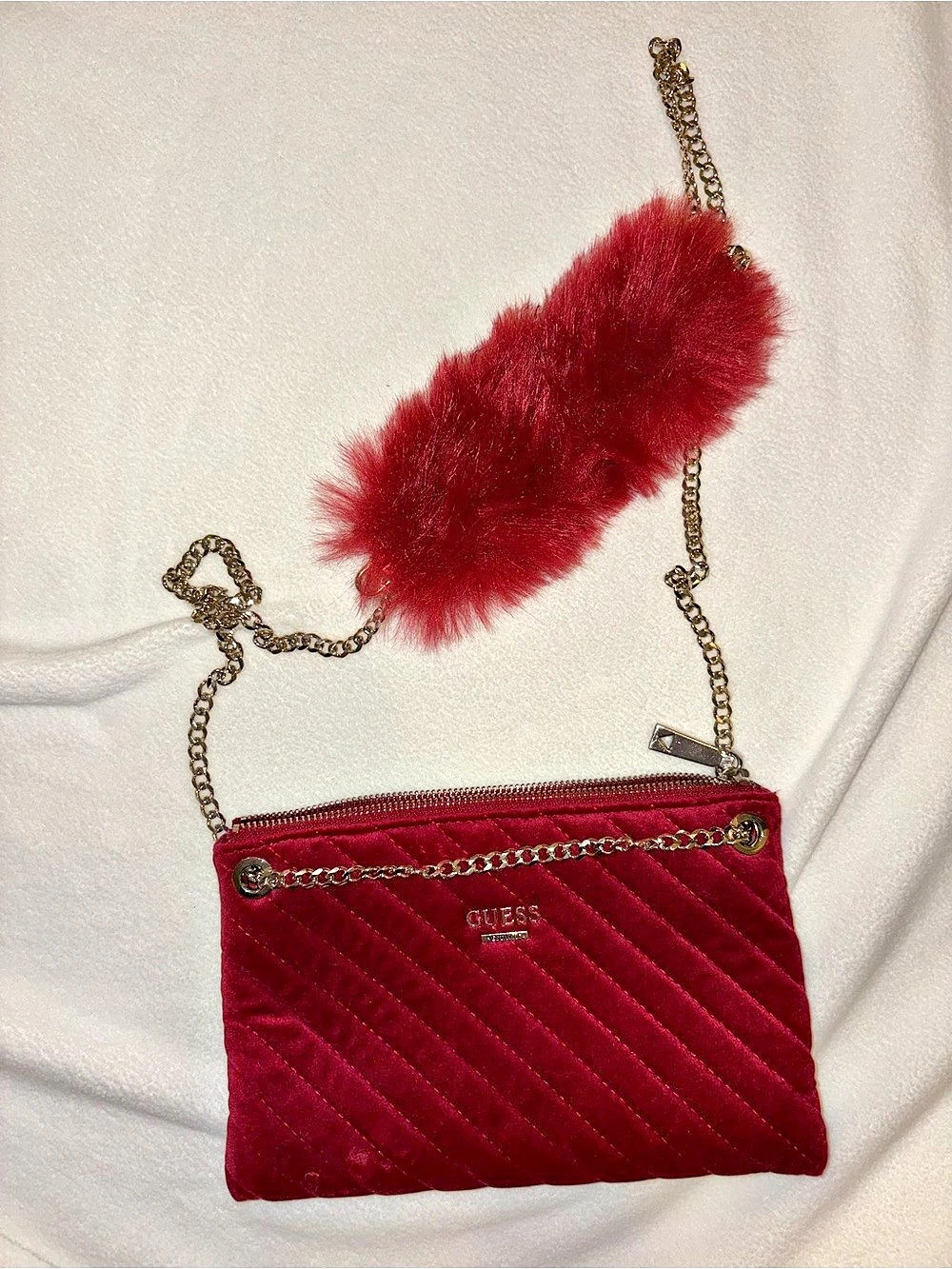 Guess Quilted Crossbody Bag